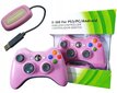 Valdiklis XBOX 360 PC rožinis kaina ir informacija | Žaidimų konsolės | pigu.lt