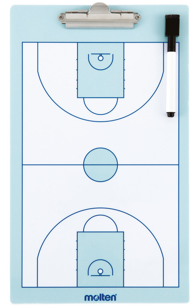 Taktinė lenta krepšinio treneriui Molten SB0020 цена и информация | Kitos krepšinio prekės | pigu.lt