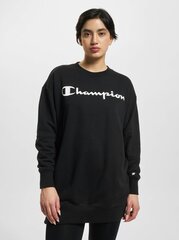 Champion moteriškas džemperis, juodas kaina ir informacija | Džemperiai moterims | pigu.lt