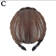 Plaukų lankelis moterims su kirpčiukais, kaštoninė spalva C kaina ir informacija | Plaukų aksesuarai | pigu.lt