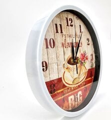 Настенные часы, 30 см цена и информация | Часы | pigu.lt