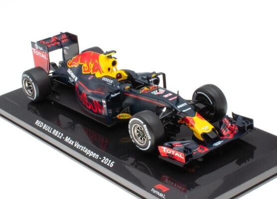 Red bull RB12 Max Verstappen - 2016 Hachette 1:24 kaina ir informacija | Kolekciniai modeliukai | pigu.lt