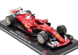 FERRARI SF70H Sebastian Vettel - 2017 HACHETTE 1:24 цена и информация | Коллекционные модели автомобилей | pigu.lt