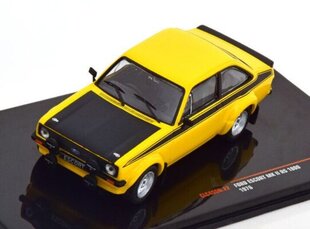 Ford Escort MK2 RS 1800 1976 Yellow/Black IXO 1:43 CLC450N kaina ir informacija | Kolekciniai modeliukai | pigu.lt