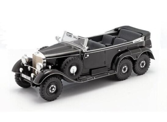 Mercedes G4 W131 1938 Black MCG 1:18 MCG18209 kaina ir informacija | Kolekciniai modeliukai | pigu.lt