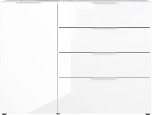 Комод 3697, белый цвет цена и информация | Комоды | pigu.lt