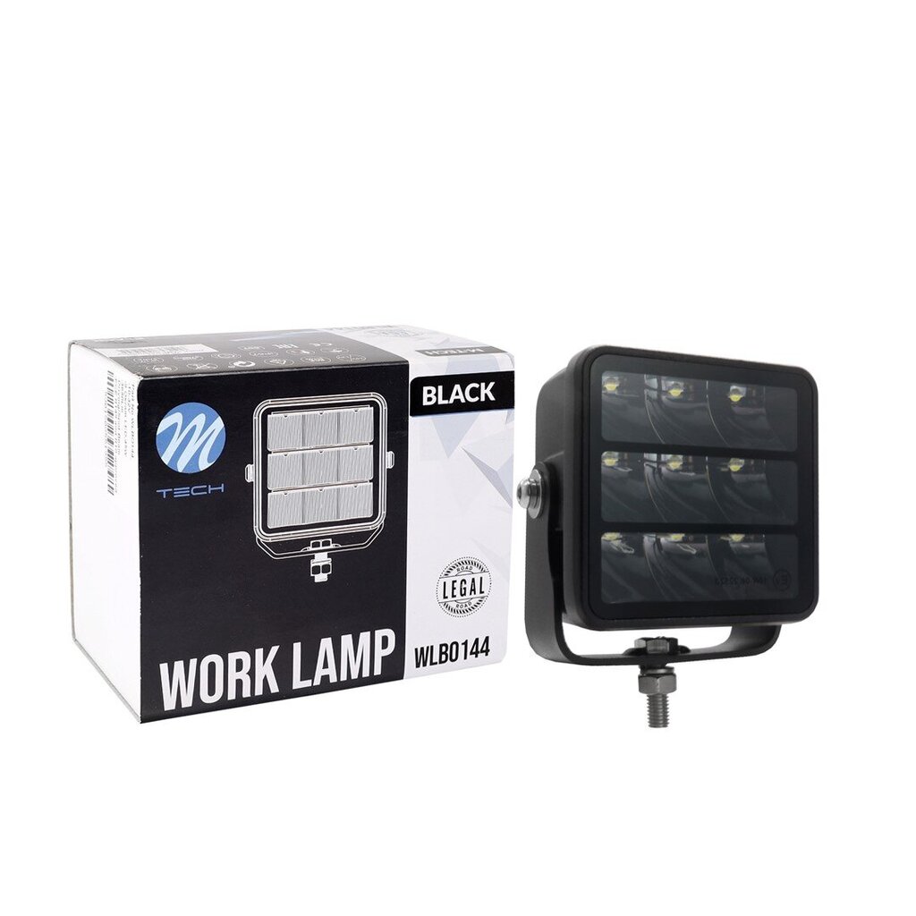 LED žibintas M-Tech Black Series WLBO144, 45W kaina ir informacija | Automobilių žibintai | pigu.lt
