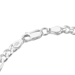 Браслет из серебра (925) с классическим дизайном, код ah3fi45l AH3FI45L цена и информация | Женские браслеты | pigu.lt