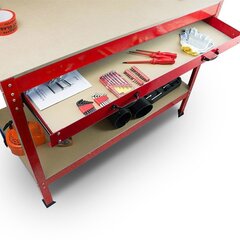 Dirbtuvių stalas su stalviršiu kaina ir informacija | Mechaniniai įrankiai | pigu.lt