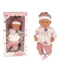 Baby Doll 46 cm lėlė,rožinė Lean toys kaina ir informacija | Žaislai mergaitėms | pigu.lt