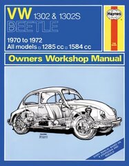 VW 1302S Super Beetle Owner's Workshop Manual 2nd Revised edition kaina ir informacija | Kelionių vadovai, aprašymai | pigu.lt