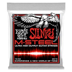 Струны для электрогитары Ernie Ball 2915 10-52 (Slinky M-Steel) цена и информация | Принадлежности для музыкальных инструментов | pigu.lt