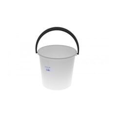 Белое пластиковое ведро, 10 л. цена и информация | Инвентарь для уборки и принадлежности | pigu.lt