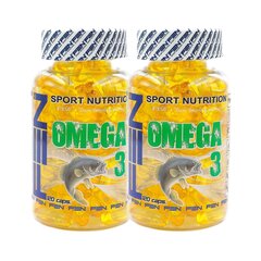 Maisto papildas Fen Omega 3, 2 pakuotės po 120 vnt. цена и информация | Витамины, пищевые добавки, препараты для хорошего самочувствия | pigu.lt