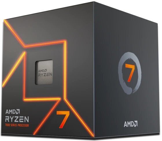 AMD Ryzen 7 7700 (100-100000592BOX) kaina ir informacija | Procesoriai (CPU) | pigu.lt