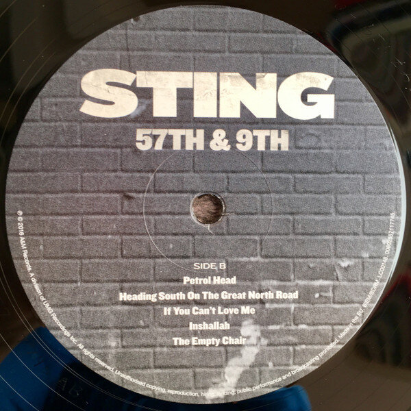 Vinilo plokštelė LP Sting - 57th & 9th 12" цена и информация | Vinilinės plokštelės, CD, DVD | pigu.lt