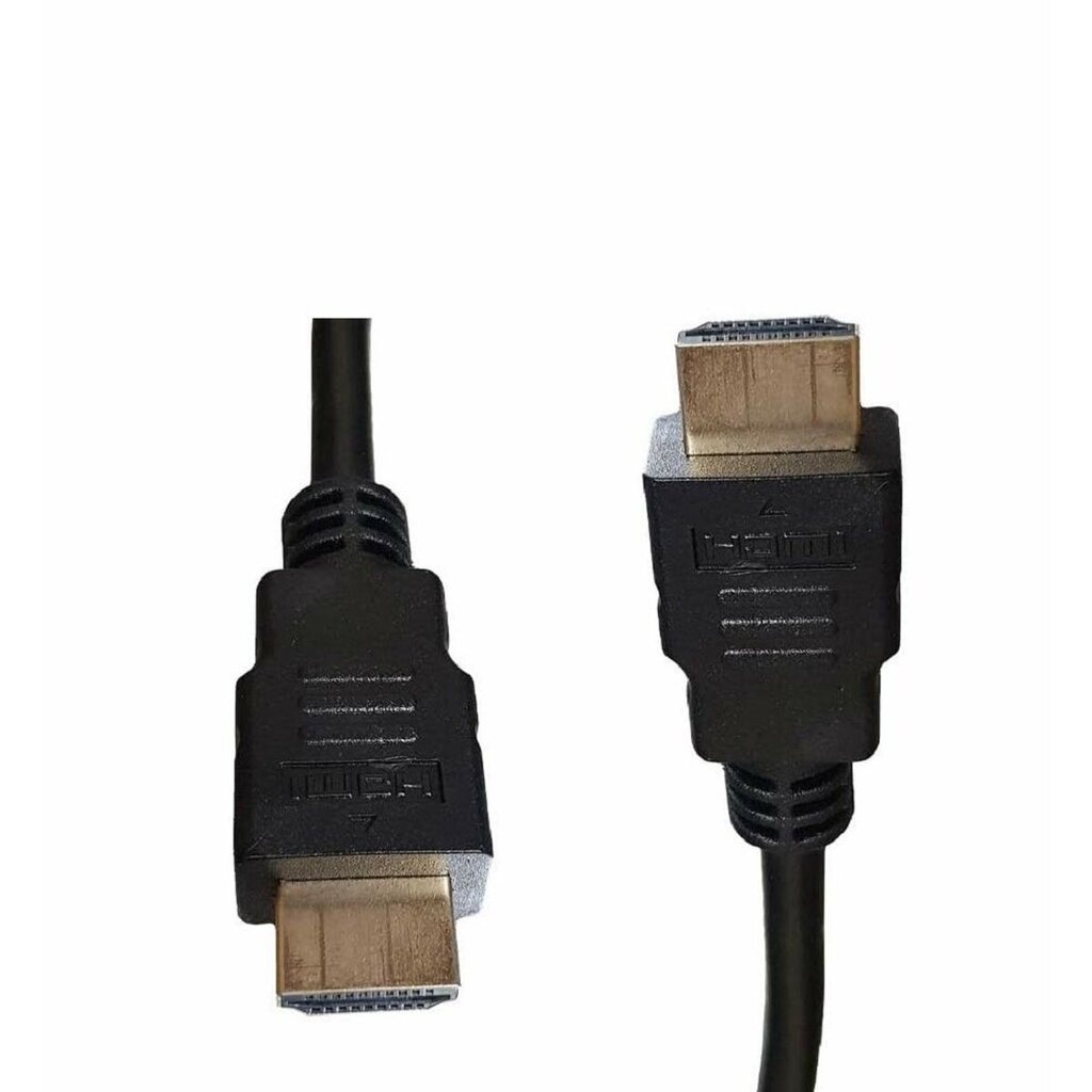 HDMI kabelis EDM 3 m Juoda kaina ir informacija | Kabeliai ir laidai | pigu.lt