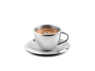 Weis espresso puodelis su lėkštute, 55 ml kaina ir informacija | Taurės, puodeliai, ąsočiai | pigu.lt