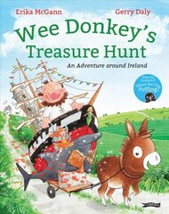 Wee Donkey's Treasure Hunt: An adventure around Ireland цена и информация | Книги для малышей | pigu.lt