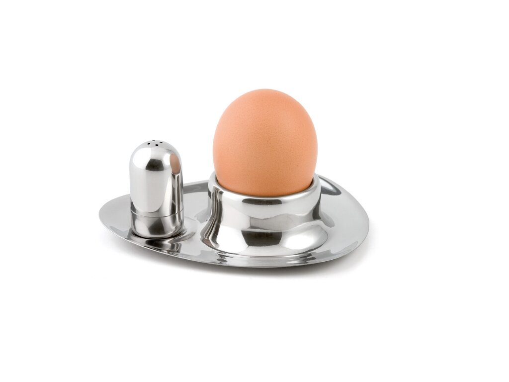 Indelis kiaušiniui su druskine Weis, 12 x 10.5 cm kaina ir informacija | Indai, lėkštės, pietų servizai | pigu.lt