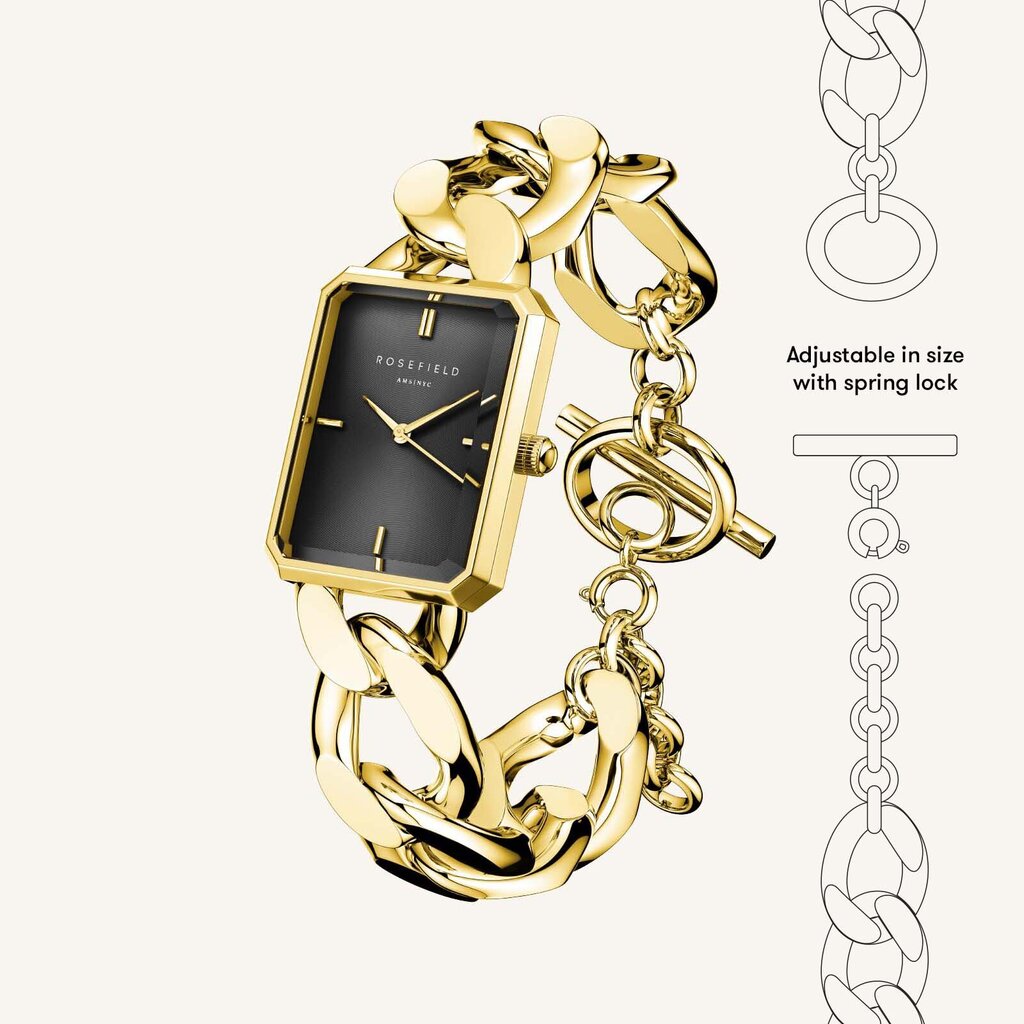 Moteriškas laikrodis Rosefield SBGSG-O57 kaina ir informacija | Moteriški laikrodžiai | pigu.lt
