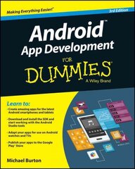 Android App Development For Dummies 3e 3rd Edition kaina ir informacija | Ekonomikos knygos | pigu.lt