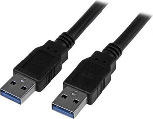 USB 3.0 kabelis A 2 m Juodas kaina ir informacija | Kabeliai ir laidai | pigu.lt