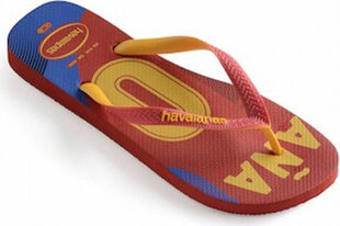 Vyriškos šlepetės Havaianas Spain Red, dydis 41-42 kaina ir informacija | Vyriškos šlepetės, basutės | pigu.lt