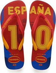 Vyriškos šlepetės Havaianas Spain Red, dydis 41-42 kaina ir informacija | Vyriškos šlepetės, basutės | pigu.lt