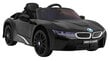 Vienvietis elektromobilis BMW I8 Lift, juodas цена и информация | Elektromobiliai vaikams | pigu.lt