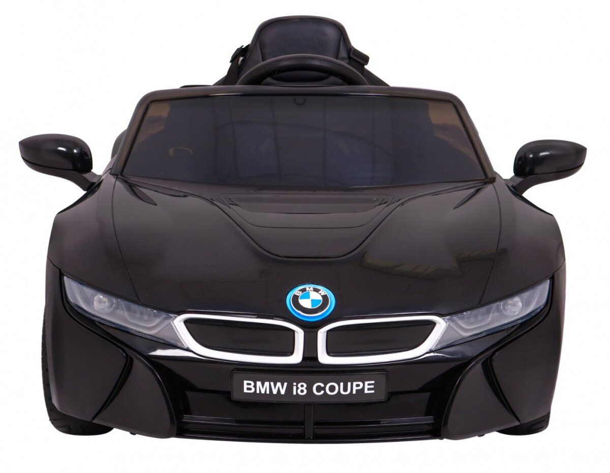 Vienvietis elektromobilis BMW I8 Lift, juodas kaina ir informacija | Elektromobiliai vaikams | pigu.lt