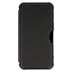 Razor Book Samsung Galaxy A12, juodas kaina ir informacija | Telefono dėklai | pigu.lt