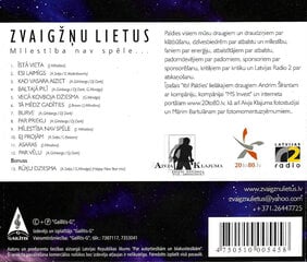 Пластинка CD ЗВЕЗДНЫЙ ДОЖДЬ - Любовь - это не игра цена и информация | Виниловые пластинки, CD, DVD | pigu.lt