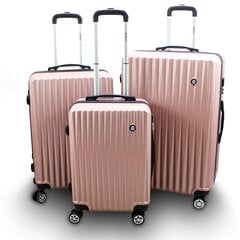 Набор чемоданов, 3 шт. цена и информация | Чемоданы, дорожные сумки | pigu.lt