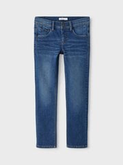 Детские джинсы Name It, Ryan, 13213274*01, тёмно-синие, 5715365845719 цена и информация | Штаны для мальчиков | pigu.lt