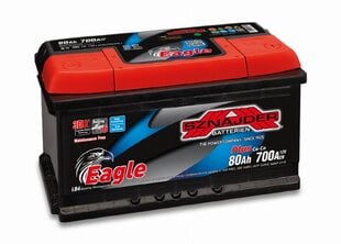 Аккумулятор Sznajder Eagle Calcium Pplus 12V/80Ah/700A EN LB3 58014 цена и информация | Аккумуляторы | pigu.lt