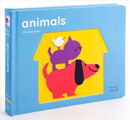 TouchWords: Animals цена и информация | Книги для малышей | pigu.lt