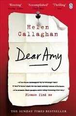 Dear Amy: The Sunday Times Bestselling Psychological Thriller kaina ir informacija | Fantastinės, mistinės knygos | pigu.lt