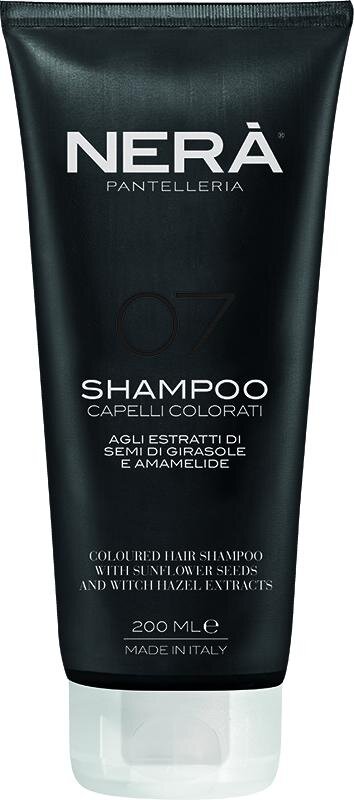 Šampūnas dažytiems plaukams Nera Pantelleria, 200ml kaina ir informacija | Šampūnai | pigu.lt