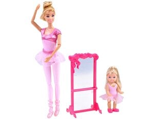 Lėlė balerina su priedais, Anlily kaina ir informacija | Žaislai mergaitėms | pigu.lt