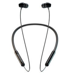 Наушники Jellico ST-11 для активного спорта IPX5 Bluetooth 5.0, магнитной фиксации in-ear и шейным ободом и функцией вызова, черный цена и информация | Теплая повязка на уши, черная | pigu.lt