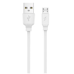 Jellico B15 Patvarus-Minkštas Universalus Micro USB prie USB duomenų ir greitas 3.1A įkroviklio laidas 1m baltas kaina ir informacija | Hoco Buitinė technika ir elektronika | pigu.lt