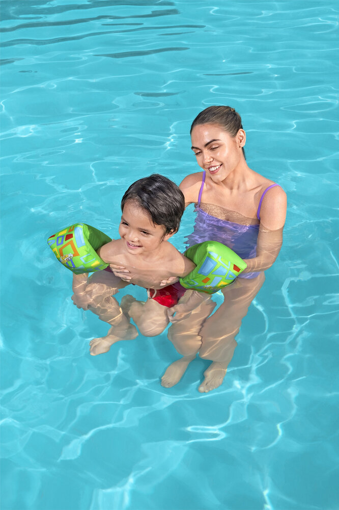 Bestway plaukimo rankovės, žalios kaina ir informacija | Plaukimo liemenės ir rankovės | pigu.lt