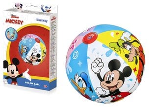 Надувной пляжный мяч Bestway «Микки Маус», 51 см цена и информация | Надувные и пляжные товары | pigu.lt