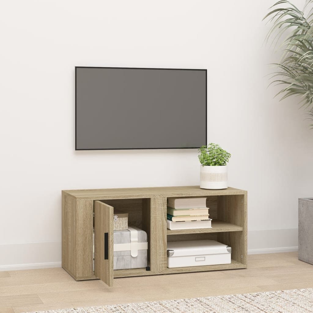 Televizoriaus spintelė vidaXL, 80x31,5x36cm kaina ir informacija | TV staliukai | pigu.lt