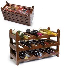 Полка для вина, модуль на 6 бутылок цена и информация | Кухонная утварь | pigu.lt