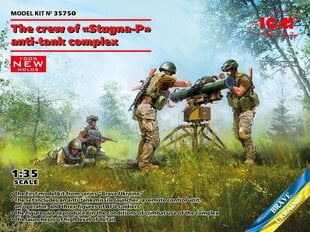 Klijuojamas modelis ICM 35750 The crew of "Stugna-P" anti-tank complex 1/35 цена и информация | Склеиваемые модели | pigu.lt