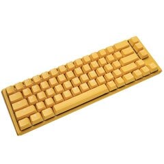 Mechaninė klaviatūra Ducky One 3 Yellow SF 65%, Cherry MX Clear kaina ir informacija | Klaviatūros | pigu.lt