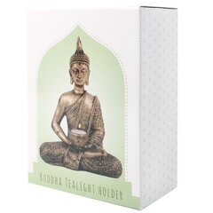 Žvakidė Sėdintis Tailando Budha, 27cm цена и информация | Подсвечники, свечи | pigu.lt