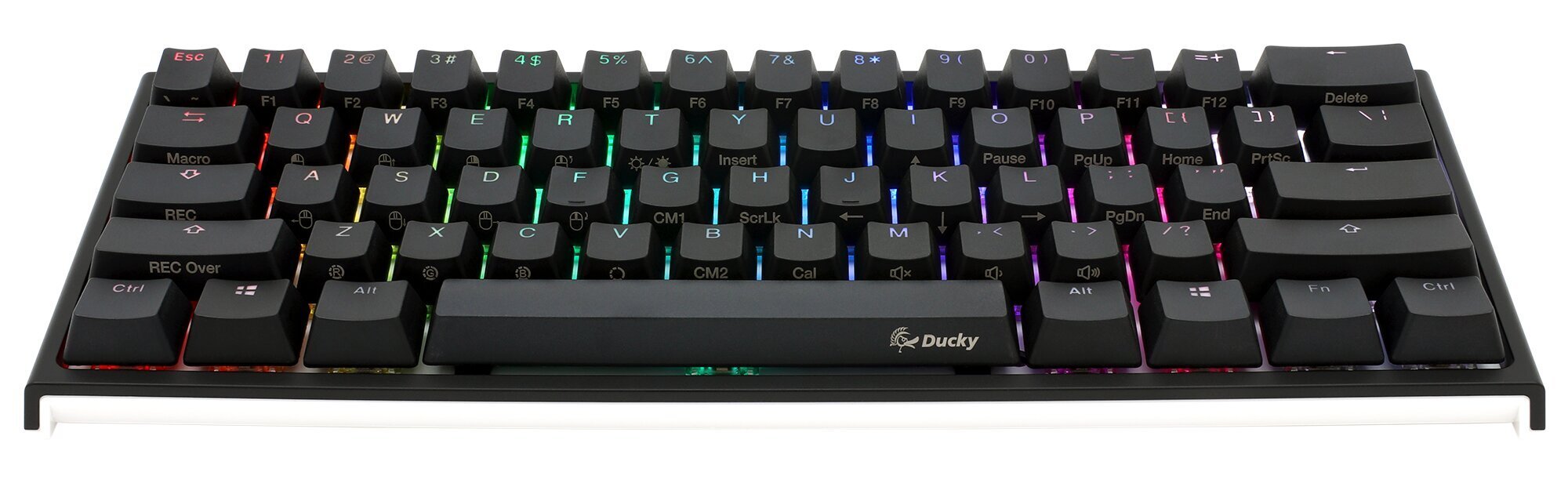 Ducky One 2 Mini MX-Blue RGB-LED DKON2061ST-CDEPDAZT1 kaina ir informacija | Klaviatūros | pigu.lt